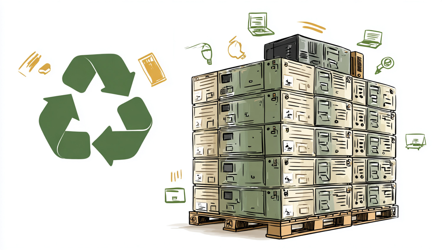 Recyclage électronique au Québec : que faire avec vos vieilles imprimantes ?