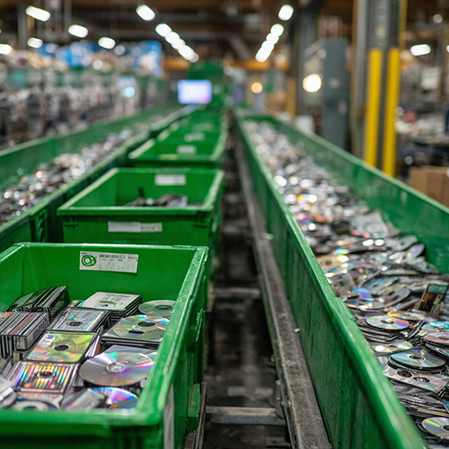 Destruction de médias numériques